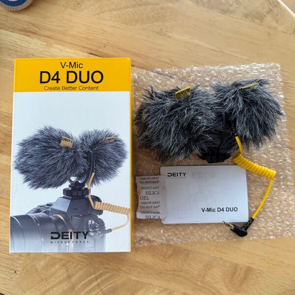 【美品】DEITY V-Mic D4 DUO デュアルマイク 双指向性 単一指向性