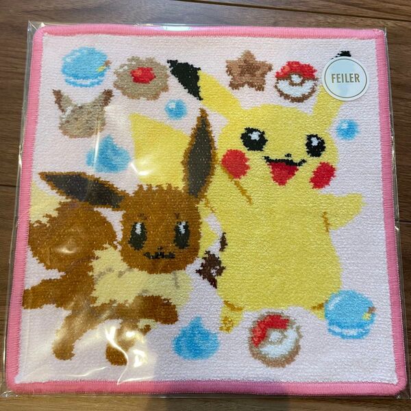 フェイラー ポケモン ハッピースイーツ ピカチュウ イーブイ ハンカチ