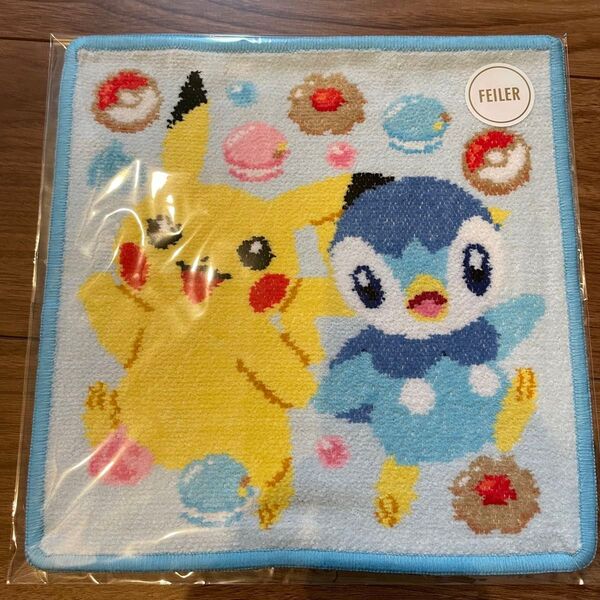 フェイラー ポケモン ハッピースイーツ ピカチュウ ポッチャマ ハンカチ