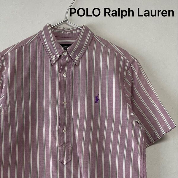 古着 90s POLO Ralph Lauren 半袖BDシャツ プルオーバー