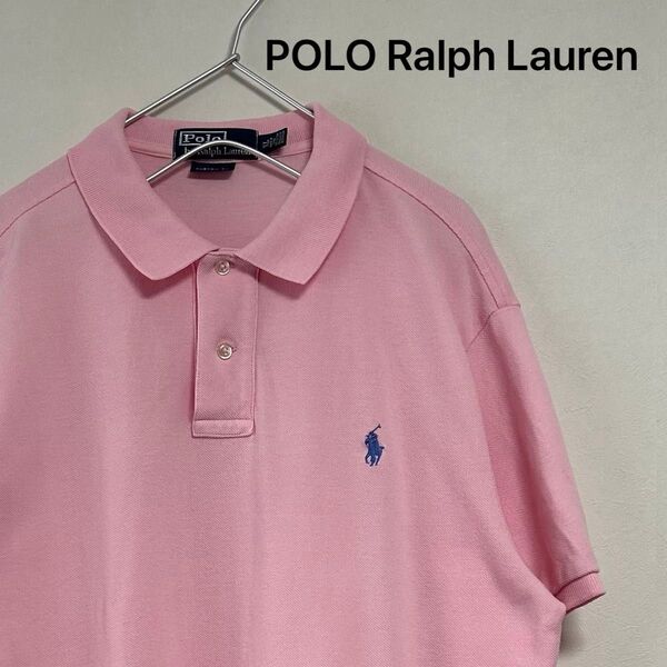 美品 90s POLO Ralph Lauren 半袖ポロシャツ ポニー刺繍