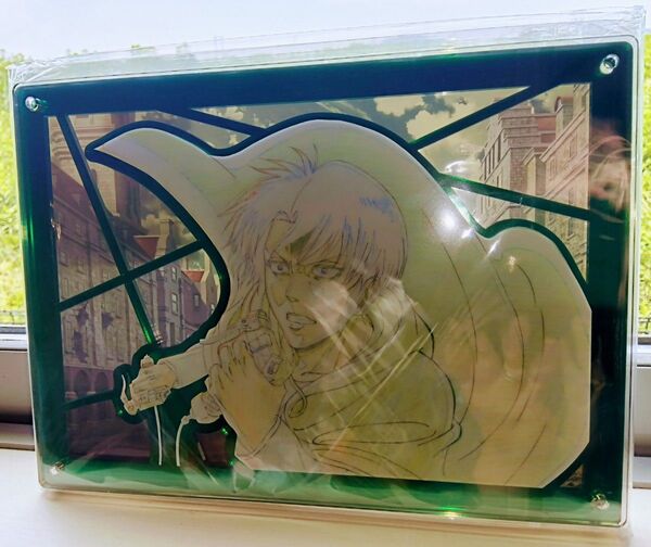 進撃の巨人 リヴァイ アクリルパネル 3層ミラーアクリルパネル B WIT STUDIO 原画 アクリルボード アクリルスタンド