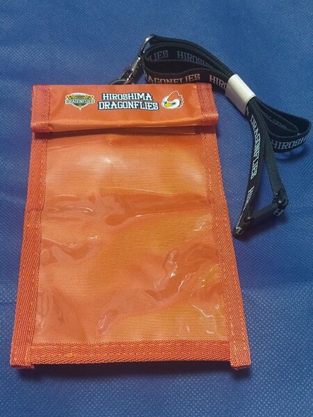 広島ドラゴンフライズ チケットホルダー エンブレム 未使用 B.LEAGUE