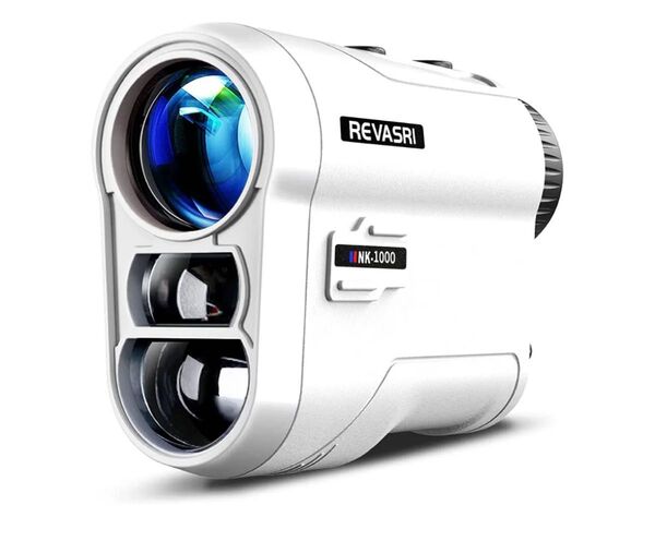 REVASRI ゴルフ 距離計 測定器 1000yd 高低差 と ピンロック 振動付き 光学6倍望遠 IPX4防水