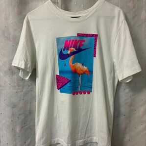 NIKE AIR プリントTシャツ フラミンゴ ホワイト