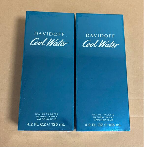 ★新品★ ダビドフ クールウォーター EDT 125ml×2本セット★特価!