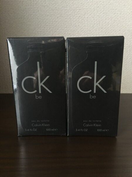【特価!】カルバンクライン CK-be 100ml×2本 EDT SP【新品未開封】