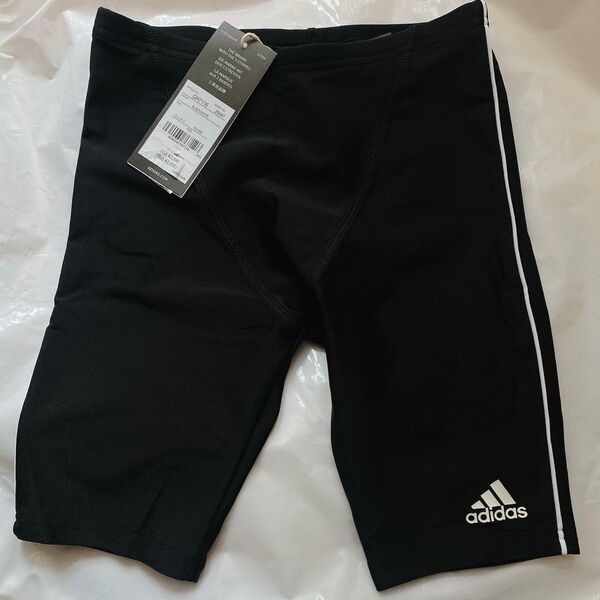 【新品】 adidas アディダス スクール水着 水着 男の子 130 黒