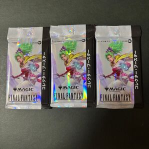 mtg コレクターブースター 未開封 3パック 日本語 ファイナルファンタジー