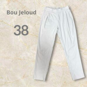 Bou Jeloud ブージュロード スラックス 【38】ライトベージュ