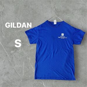 GILDAN 【S】Tシャツ 100%コットン ブルー 青 半袖