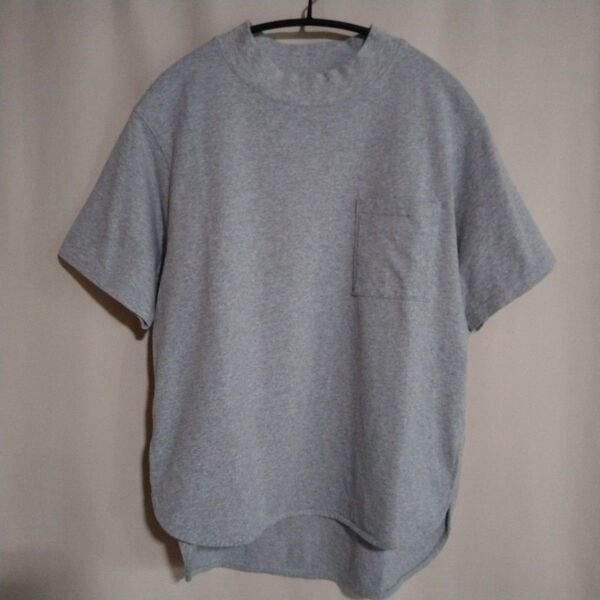 CLOSSHI モックネック 半袖Tシャツ