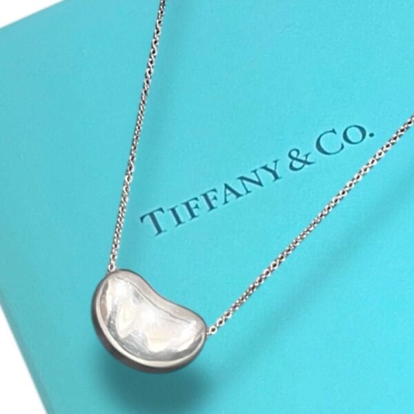 TIFFANY&Co. ティファニー ビーン ネックレス シルバー925 レディース