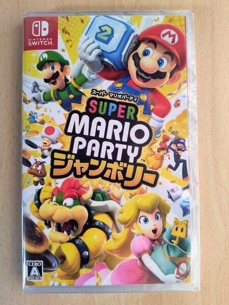 【新品未使用】スーパーマリオパーティ ジャンボリー Nintendo Switchソフト シュリンク付き
