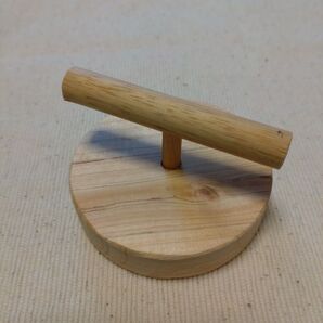 小型の幼鳥、老鳥用の止まり木(TOY-08-042b)