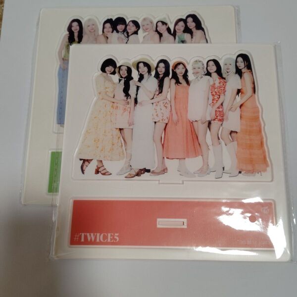 TWICE5 初回限定盤A B アクリルスタンド 2種セット アクスタ