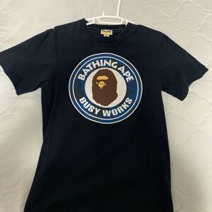 A BATHING APE BUSY WORKS ロゴTシャツ