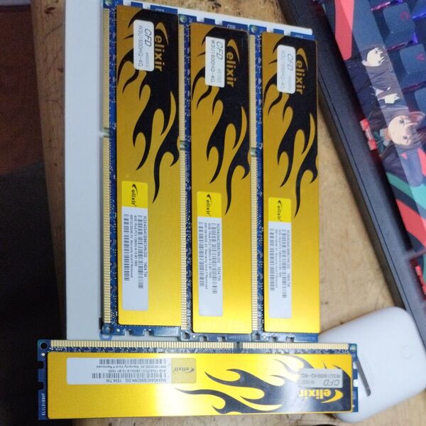 値下げ可能 DDR3 elixir メモリ デスクトップ 4GB x4 16gb
