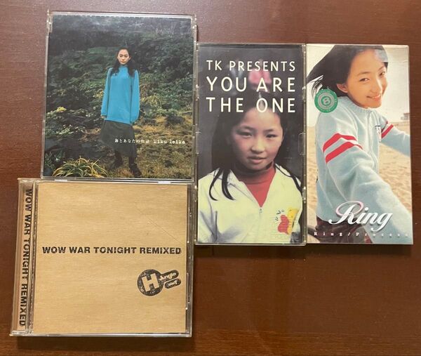 小室哲哉プロデュース シングルCD4枚セット TK PRESENTS他