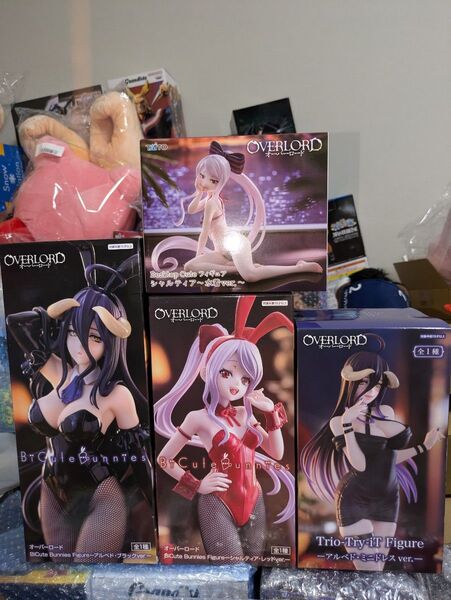 オーバーロード フィギュア アルベド シャルティア 4種セット 新品未開封