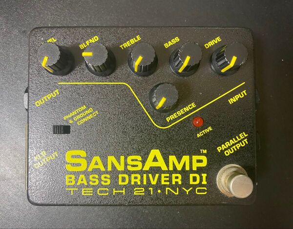 Tech21 SANSAMP Bass Driver DI v1 前期 本体のみ