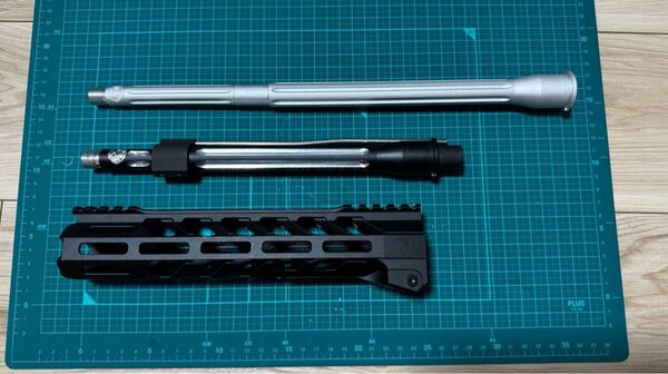 IRON AIRSOFT FORTIS switch mod2 ハンドガード バトルアームズ アウターバレル 10.5インチ 他