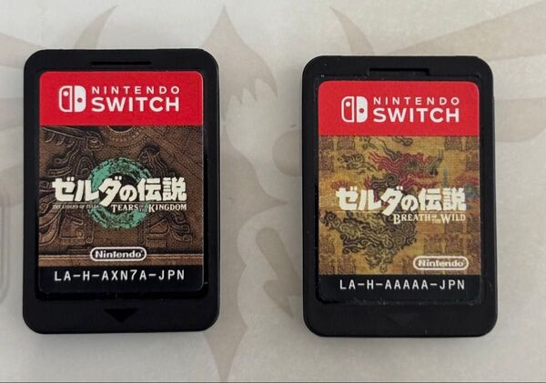 ゼルダの伝説 ティアーズオブザキングダム ブレスオブザワイルド セット ソフトのみ