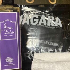 ながら洗車 IRON DELETE 500ml『臭くない 鉄粉除去剤 × 潤滑剤 × 鉄粉除去パッド 』 アイアンパッド付