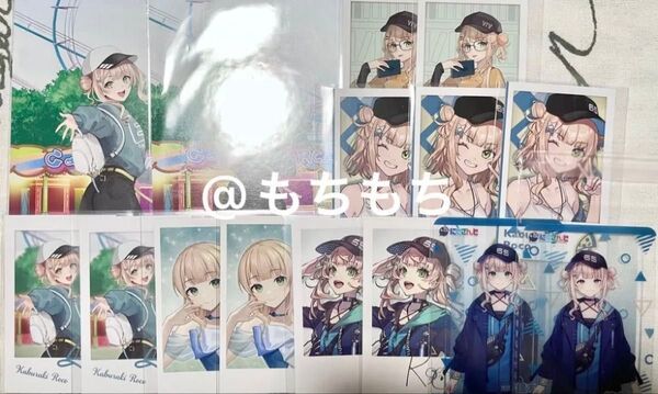 鏑木ろこ チェキ クリアカード ポストカード