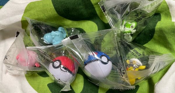 ポケモン フィギュア モンスターボールなど 6個