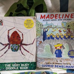 英語ワークブック 2冊 エリックカール マドレーヌちゃん