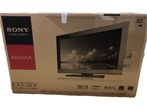 SONY BRAVIA KDL-32EX300 中古 リモコンなし 同軸ケーブル付属します 液晶テレビ