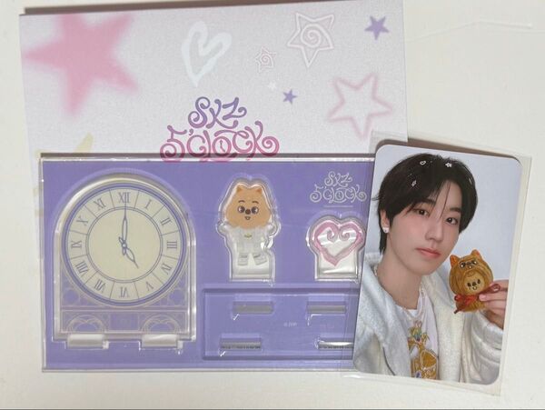 StrayKids ペンミ グッズ アクスタ トレカ 5'CLOCK ハン