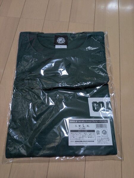 【価格相談可能】新日本プロレス 棚橋弘至「GO ACE」Tシャツ(アイビーグリーン) Lサイズ