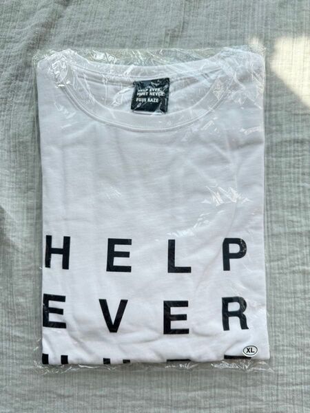 藤井風 Tシャツ HELP EVER HURT NEVER