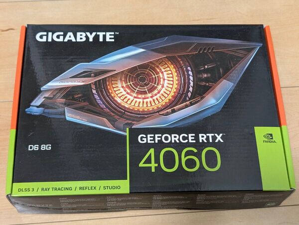 GIGABYTE GeForce RTX4060 8GB GV-N4060D6-8GD