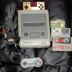 スーパーファミコン 動作品 本体一式 RETRO FC シングル ファミコン互換機 ソフトオマケ