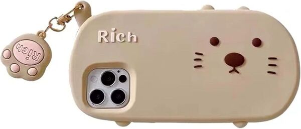 iPhone12/12Pro用 ケース ねこ 猫 スマホケース 携帯ケース 全面保護 カバー シリコン カメラ保護 耐衝撃 防水