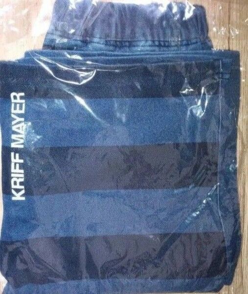 【クリフメイヤーキッズ】ナミノリ カット デニム 柔らか キッズ ジュニア ティーンズ ハーフパンツ 男女兼用 160サイズ