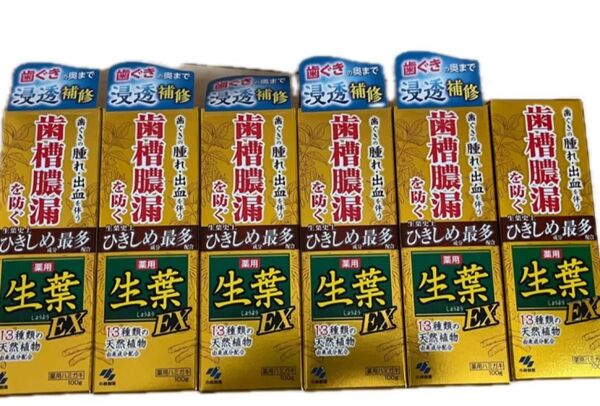 小林製薬 薬用 生葉EX 6本セット