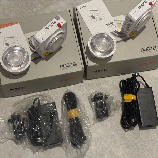 Godox ML100Bi 2灯セット 100W ほぼ未使用