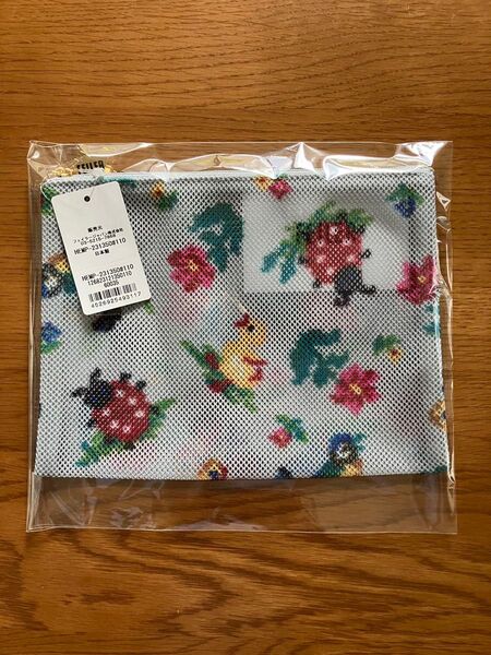 ☆新品未使用☆フェイラー ハイジ メッシュポーチ M シルバーグレー