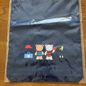 ☆新品未使用☆familiar 巾着 ネイビー