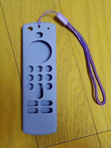Fire TV Stick リモコン用 シリコンカバー パープル