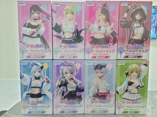 ぶいすぽっ スケールフィギュア 花芽なずな 花芽すみれ 胡桃のあ 兎咲ミミ 橘ひなの 空澄セナ 如月れん 英リサ