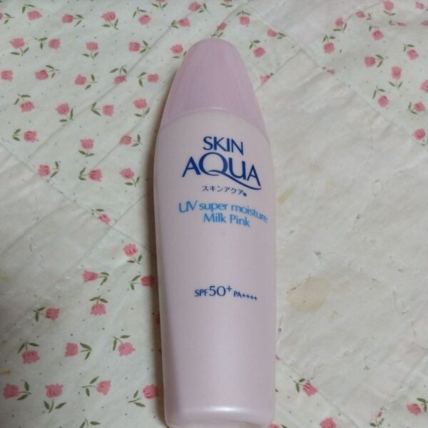 ロート製薬 スキンアクア スーパーモイスチャーミルクbp 顔.身体用《日焼け止め乳液》40ml