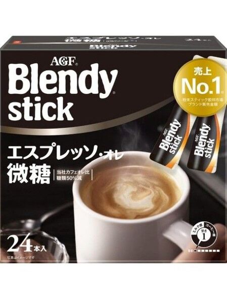 AGF ブレンディ スティック エスプレッソオレ微糖 24本