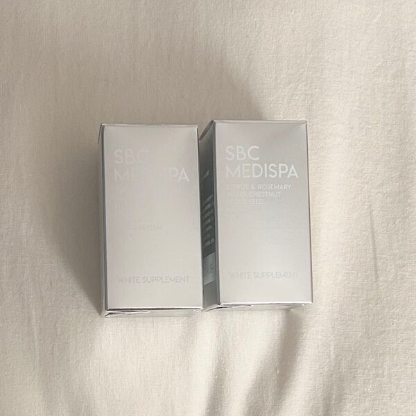 新品 SBC MEDISPA ホワイトサプリメント 2箱セット 飲む日焼け止め 【新品未使用】