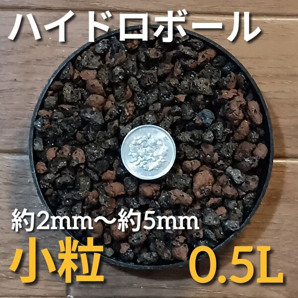 人工軽石 ハイドロボール 小粒 約0.5L