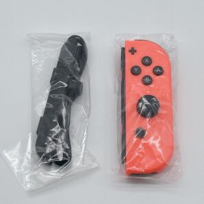 【美品】ジョイコンセット Joy-Con(R) ネオンレッド Switch → 任天堂 ニンテンドースイッチ